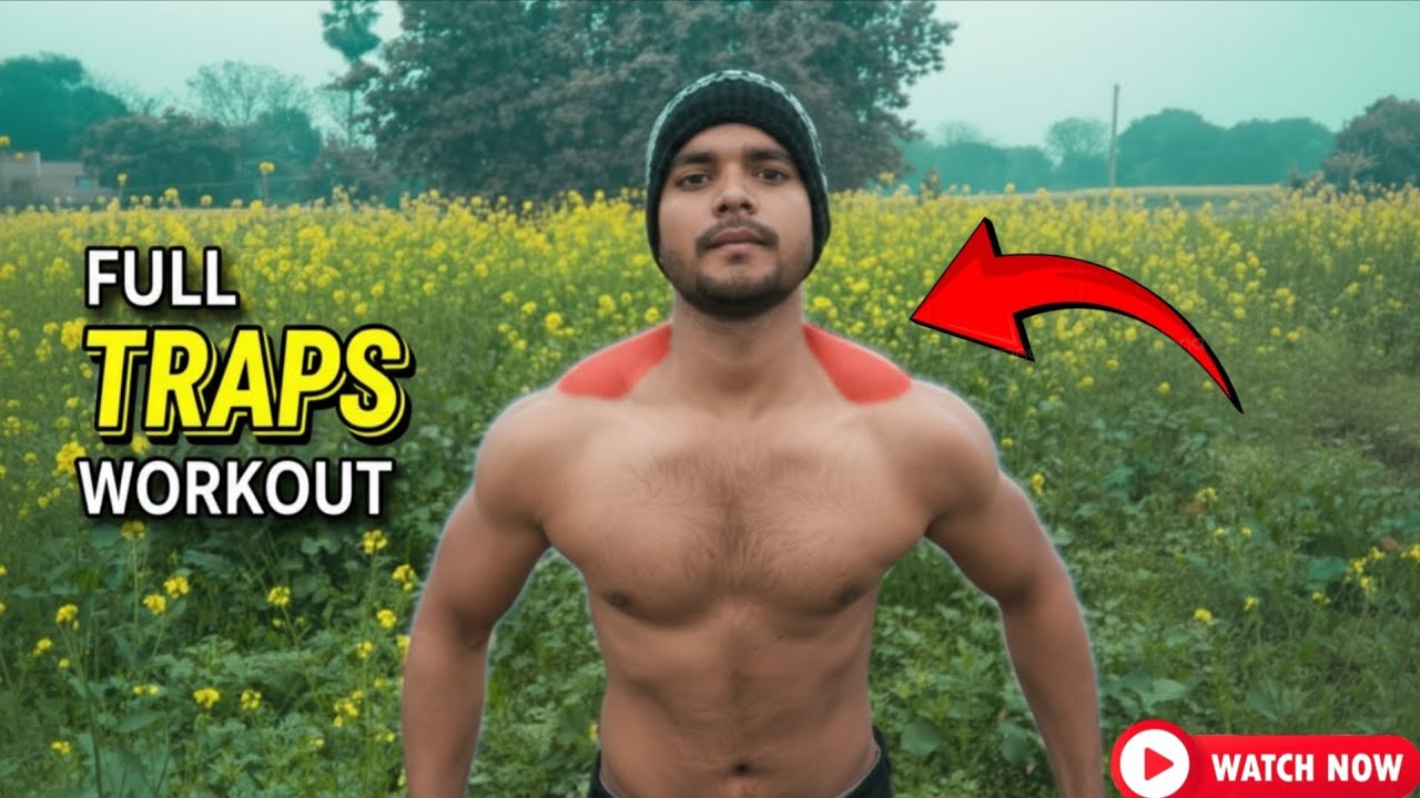 FULL TRAPS WORKOUT 💪 | ट्रैप्स मसल का पूरा वर्कआउट | Trapezius Muscle Exercise