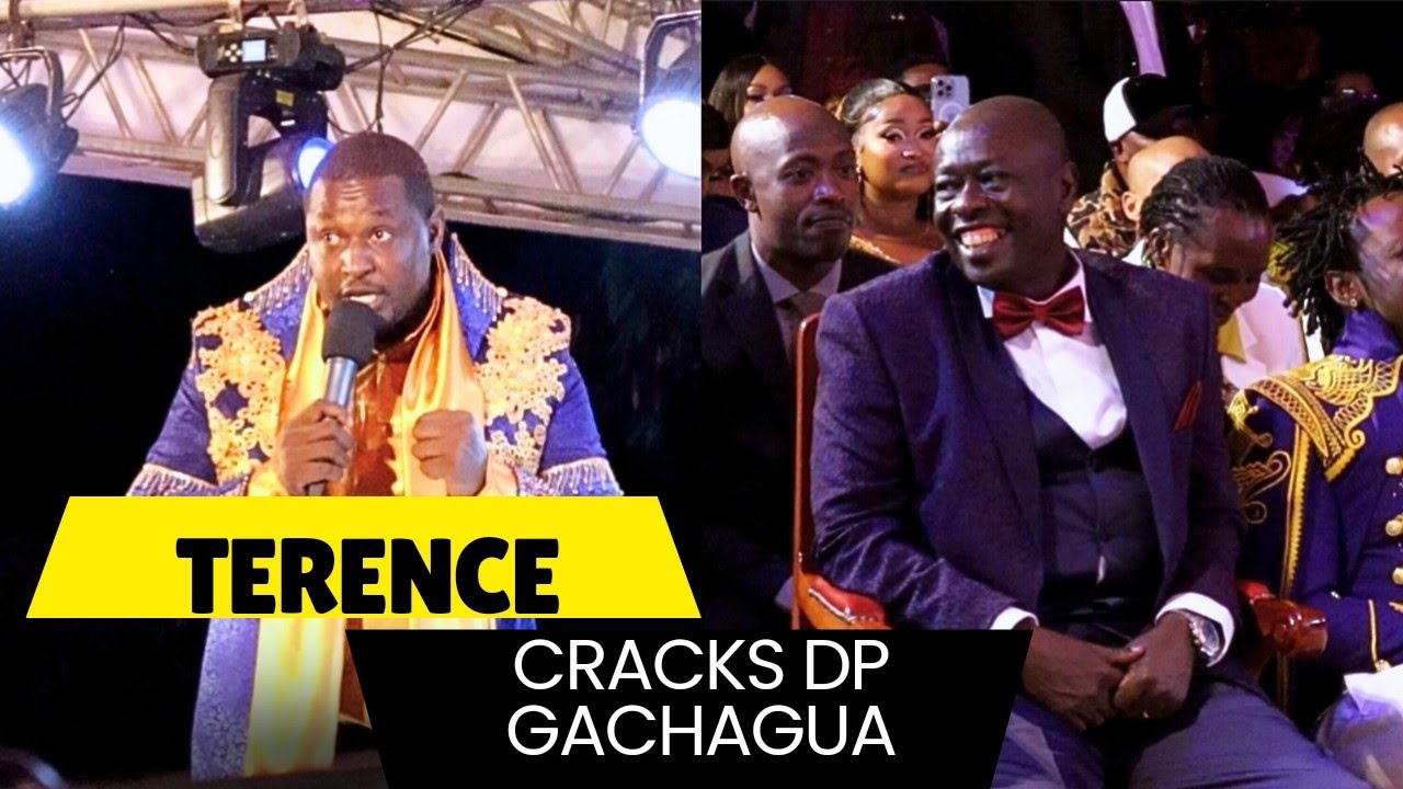 Terence Cracks DP Gachagua At Diana & Bahati Netflix Show Premier