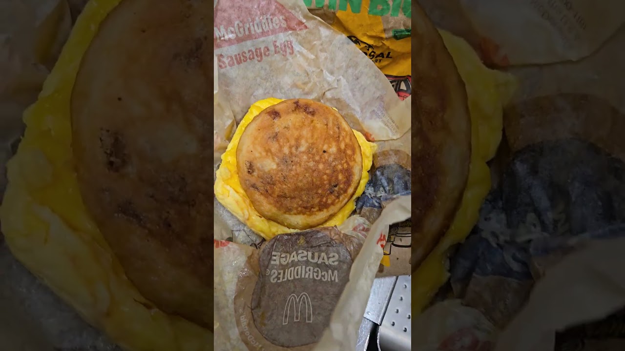 sausage McGriddle at work 