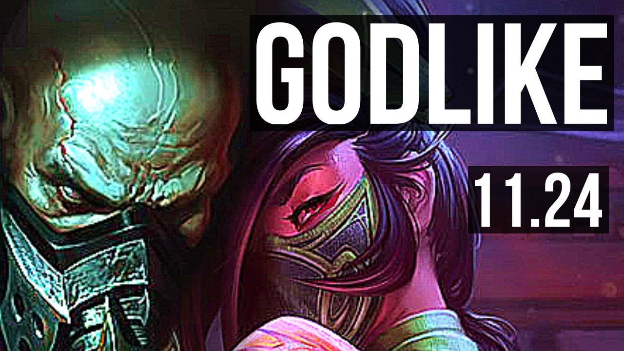 URGOT vs AKALI (TOP) | 1.4M mastery, Godlike, 9/3/7 | EUW Master | 11.24