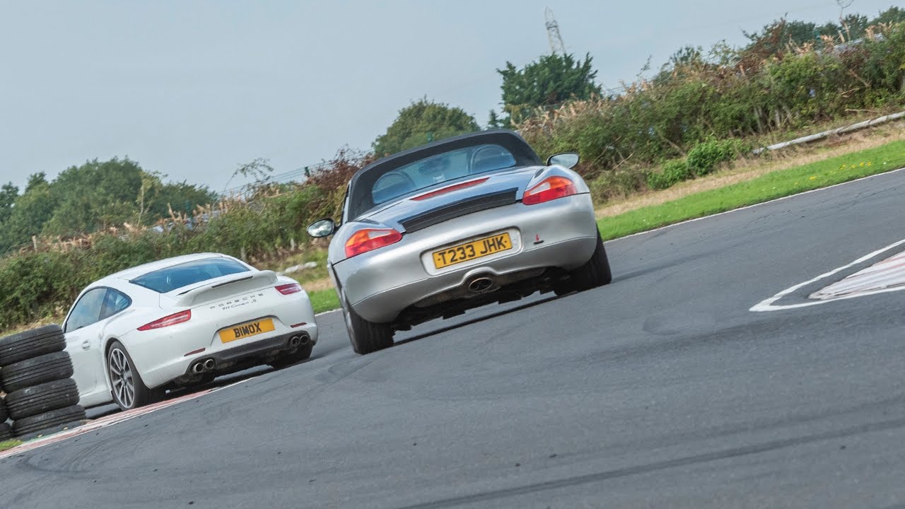 Porsche Boxster 986 2.5 Castle Combe track
