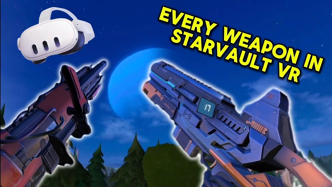 Every Hero Weapon in Starvault VR! | Full Showcase on Meta Quest 3