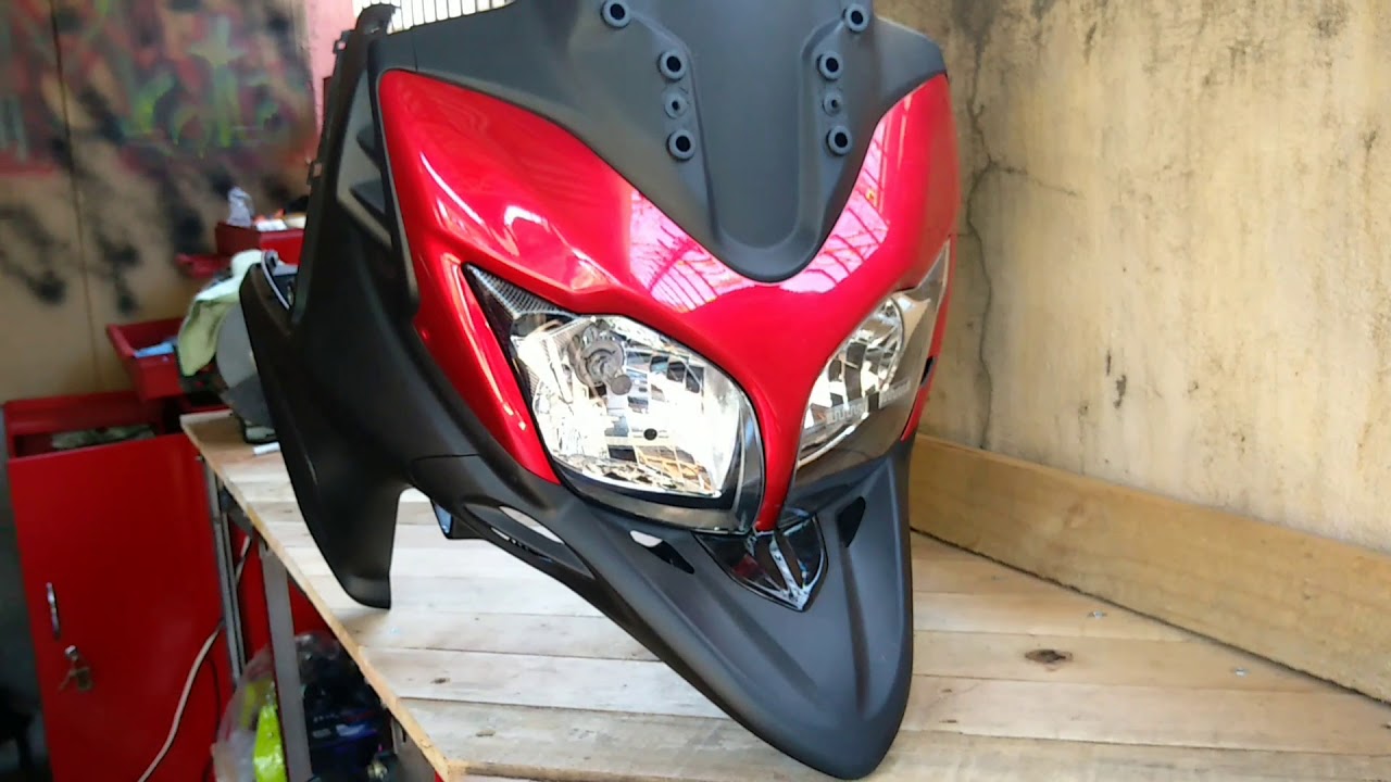 PART II How to remove the Cowling Body of 2015 V-Strom 650