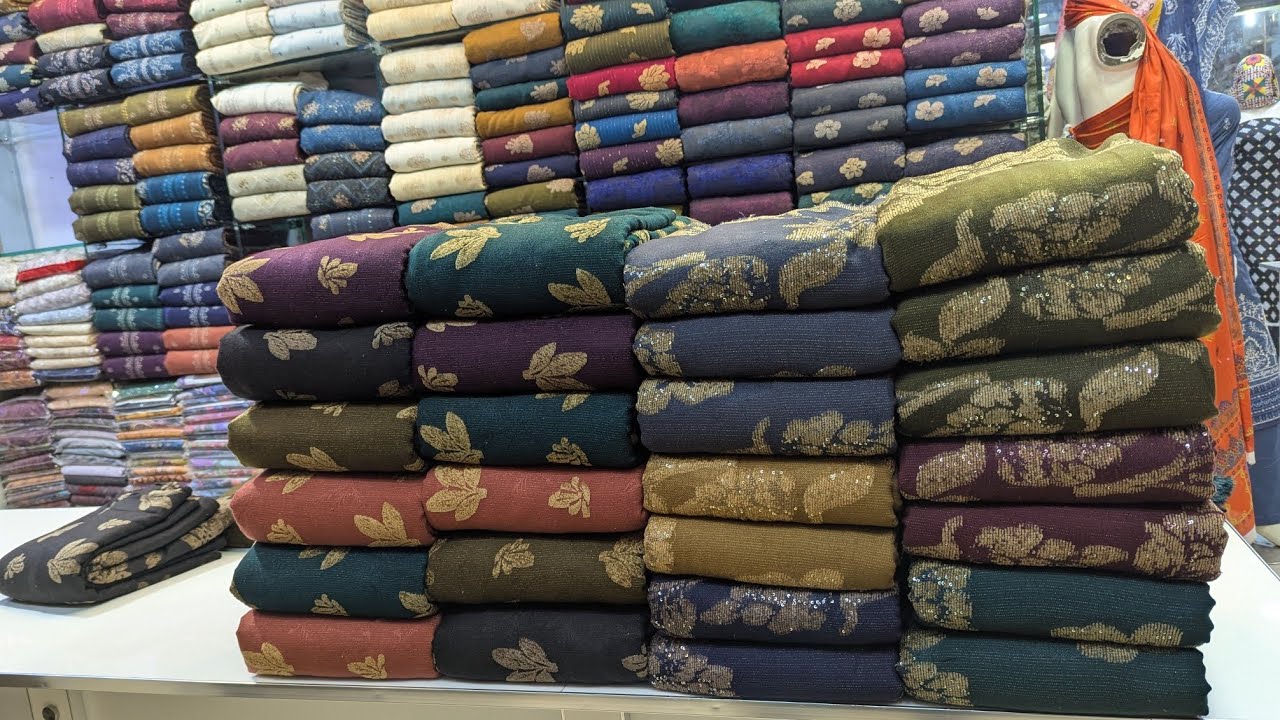 | Persian Masoori Marina | Peach Leather Wool | Winter Designs | Masoori Velvet Banarsi Marina |
