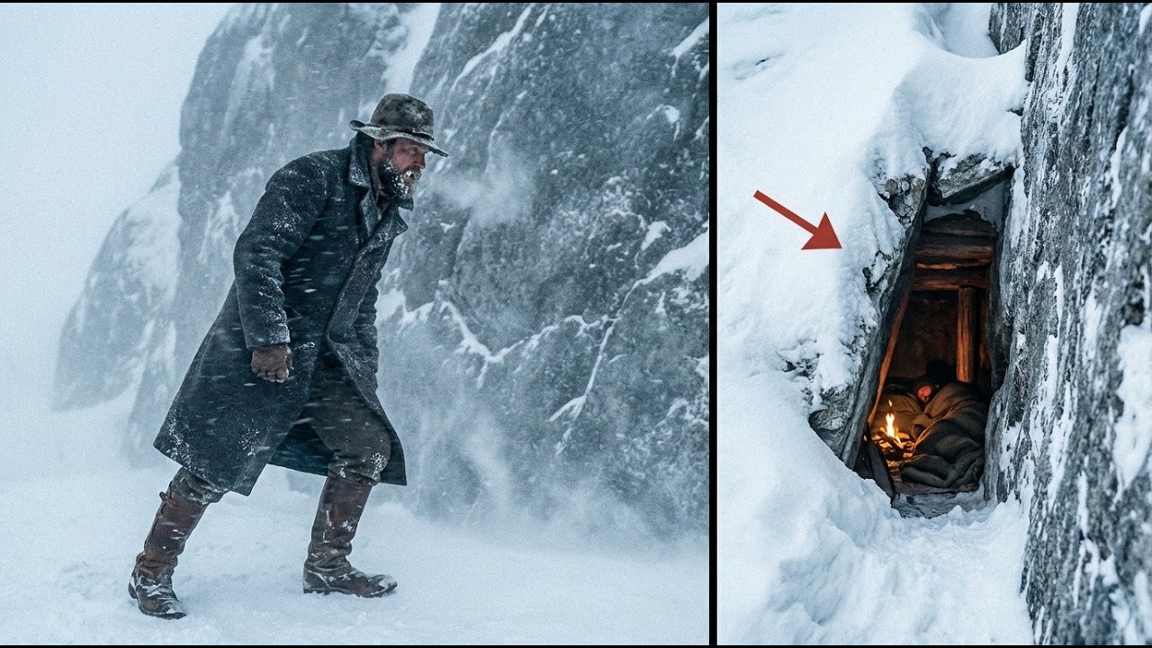 How He Built a Hidden Room Inside a Cliff That Stayed Warm Through a 50-Year Blizzard