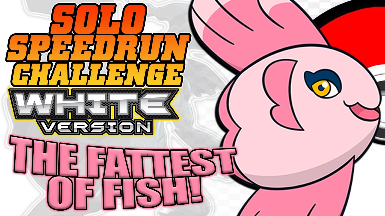 Big 'Ol Chonky Fish Time! | Alomomola - Pokemon Black & White | Solo Speedrun Challenge