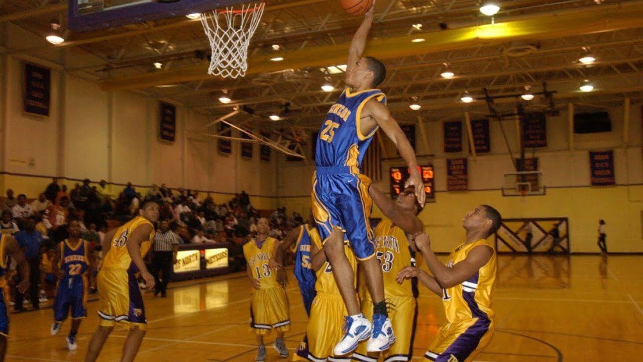 Derrick Rose 🌹 High School DUNK MIX!