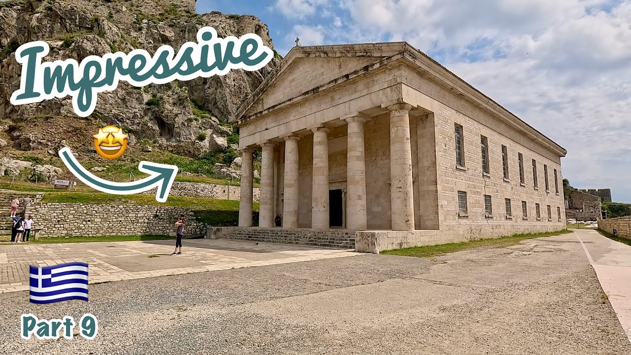 Exploring the Corfu town: Streets, Fortress, & Old Town Walk - 🛵 SYM ST200 - Part 9