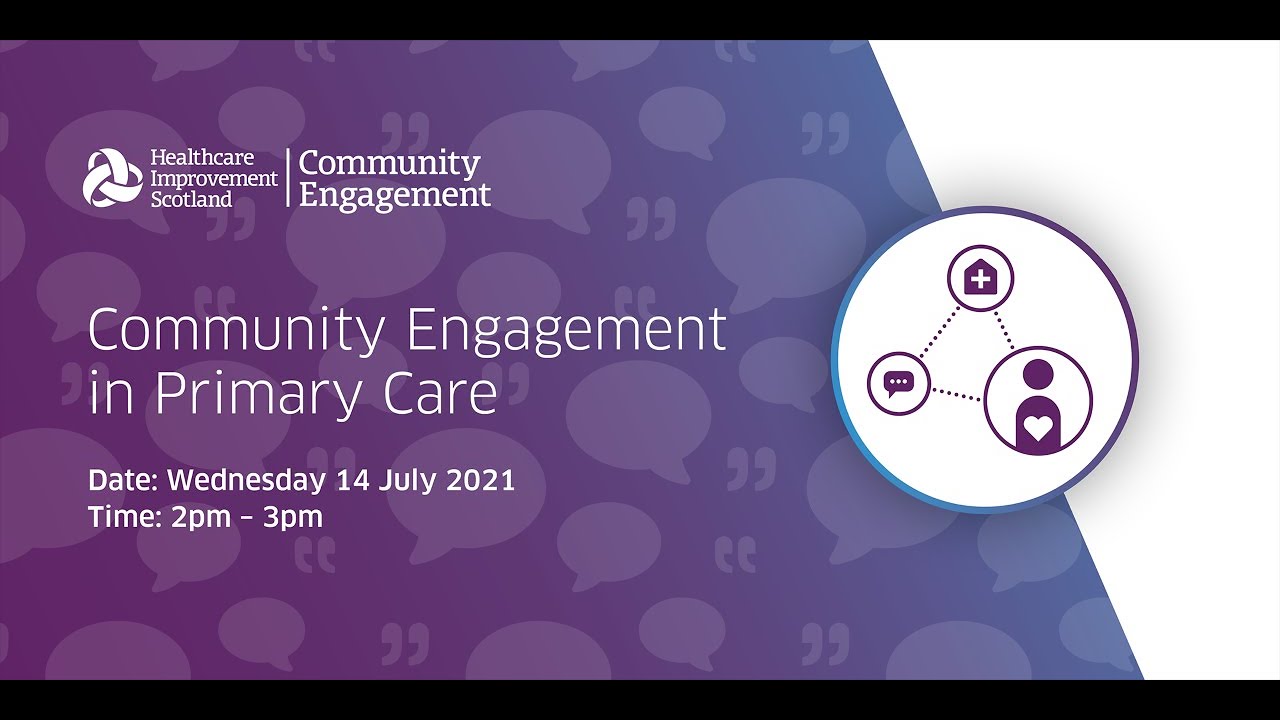 Webinar: Community Engagement in Primary Care