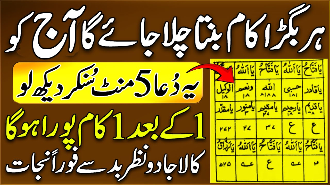 Kala Jadu Ka Khatma | Nazar e Bad Ka Ilaj | Buri Najar Ka Wazifa | Pareshani Ki Dua | Rizq Ki Dua