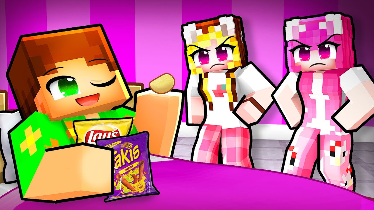 Stric *PETRECEREA* in PIJAMALE Doar pentru FETE in Minecraft...