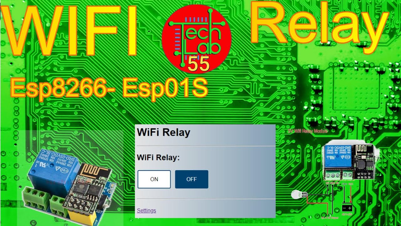 esp8266 Wifi Relays