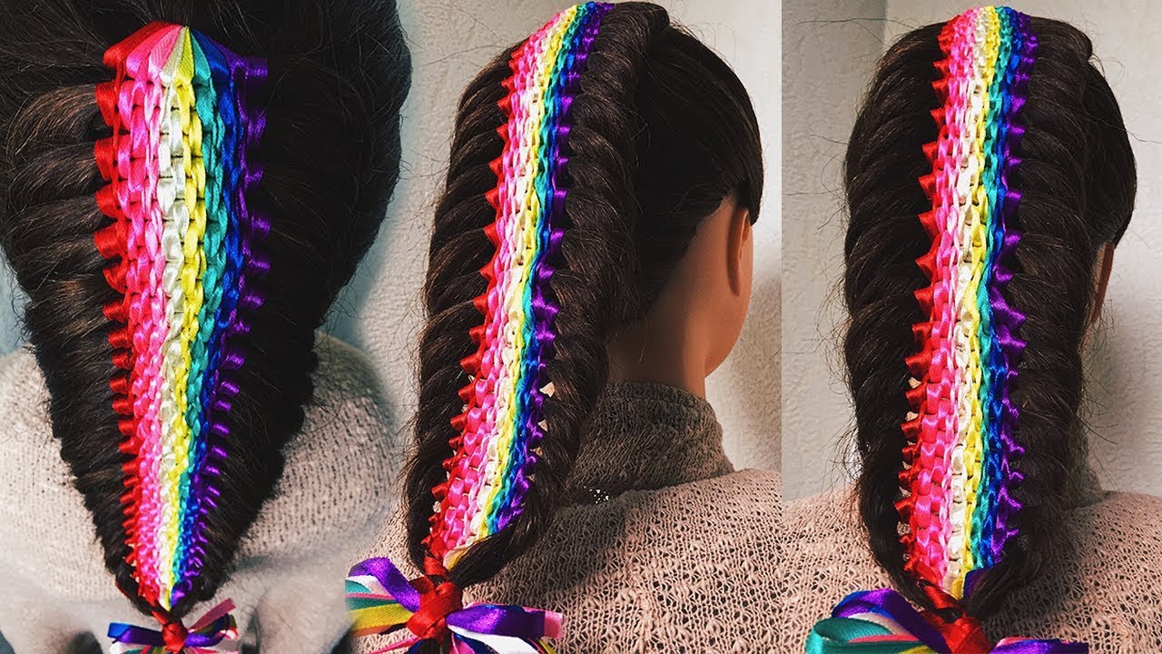 Rainbow Braid ★ РАДУЖНАЯ КОСА. Коса 