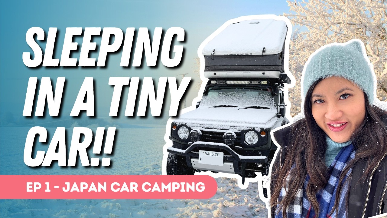 The ULTIMATE JAPAN Road Trip 🇯🇵 in a ROOFTOP Car Camper - EP1