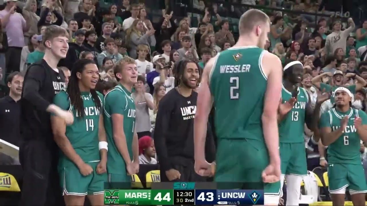 UNCW MBB Highlights vs Marshall | 12-03-25