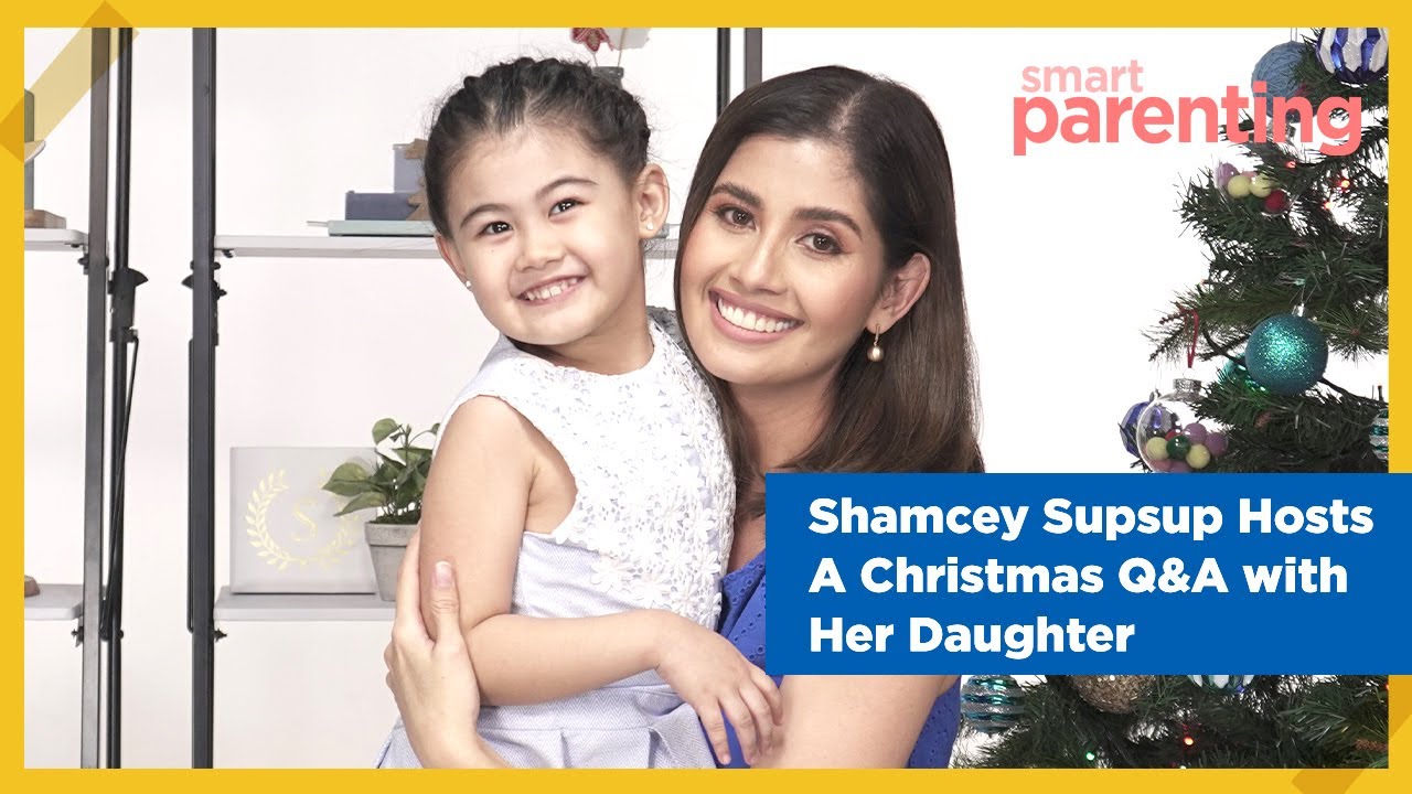 Shamcey Supsup Hosts A Christmas Q&A With Her Daughter Nyla
