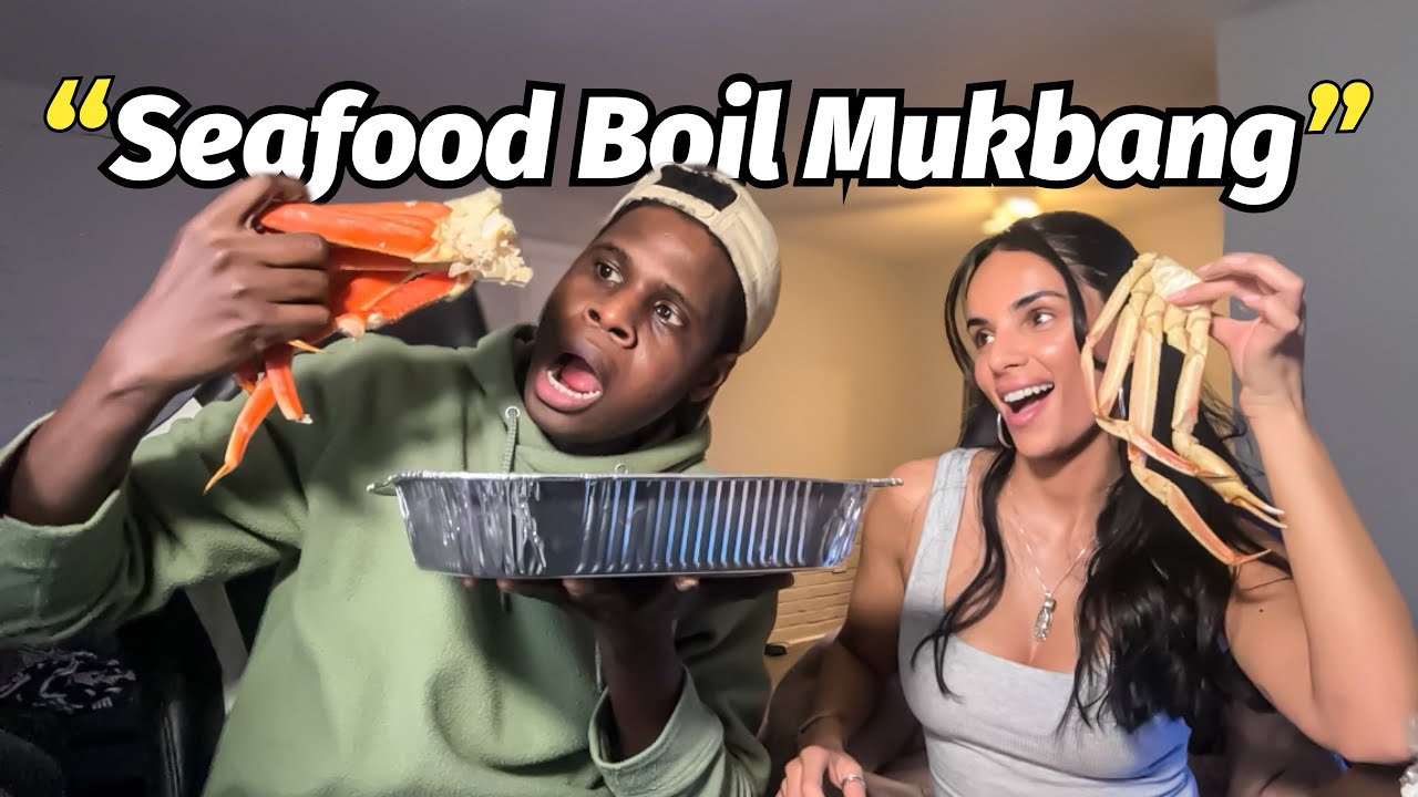 STRIKER & IG Model Princess | Seafood Boil Mukbang
