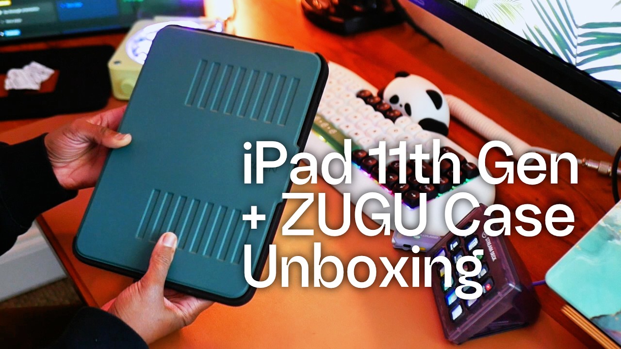 iPad 11th Gen + ZUGU Case Unboxing ASMR
