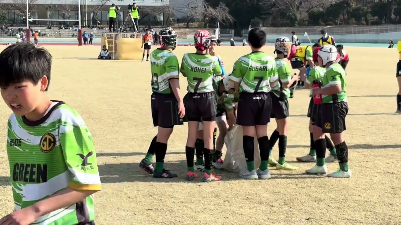 グリーン🆚川崎　前半　横