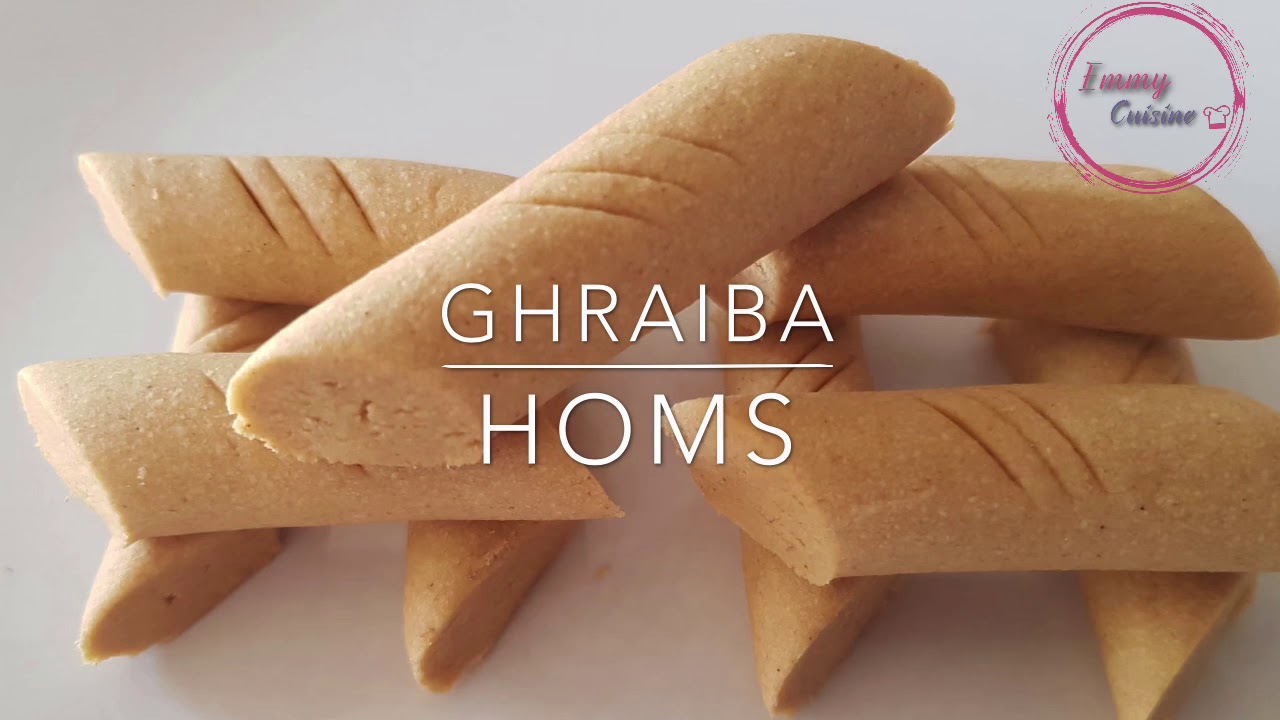 Ghraïba Homos  ( Montecaos à la farine de pois chiches grillée )