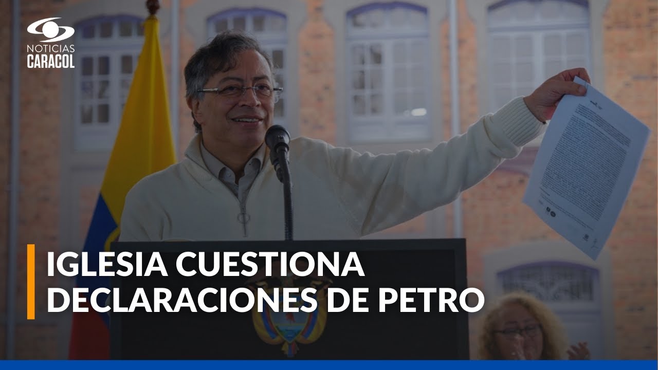 Iglesia católica cuestiona palabras de Petro sobre Jesús tras Hospital San Juan de Dios