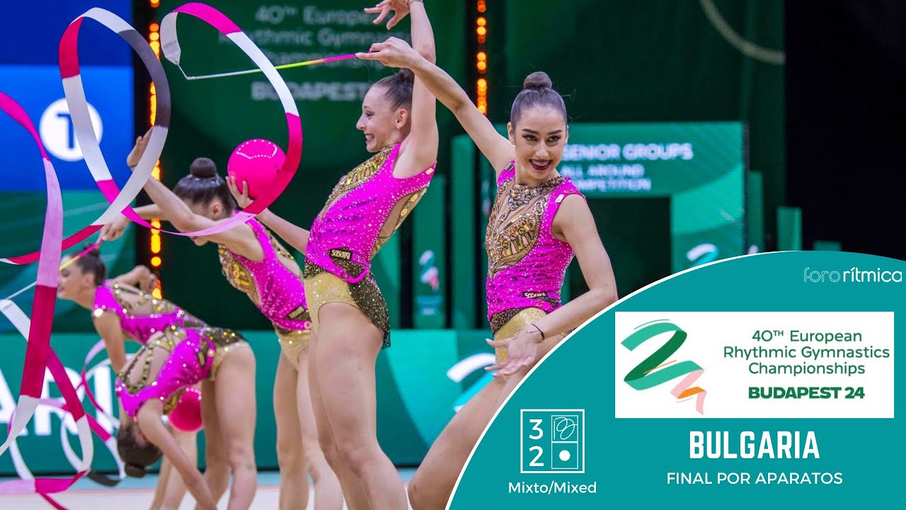 Bulgaria - 3 Cintas 2 Pelotas/3 Ribbons 2 Balls - FINAL - Budapest EC 2024