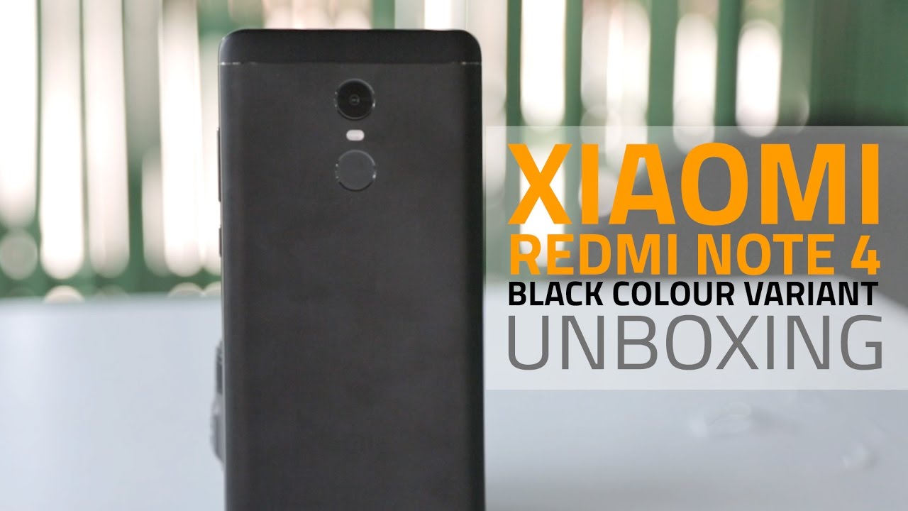 Xiaomi Redmi Note 4 Matte Black Variant | Unboxing and More