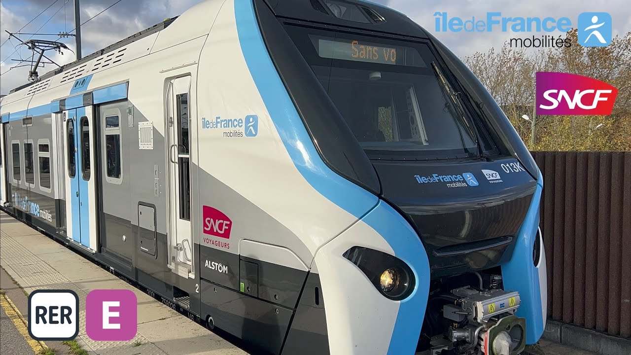 La mise en service du RER NG ( Nouvelle Génération) sur la ligne E !