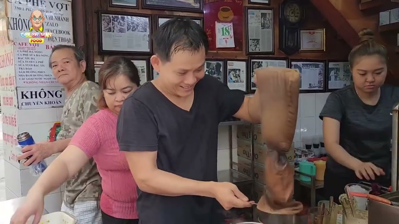 Cà phê vợt BA LÙ ngon cỡ nào mà được cả báo NEW YORK TIMES đưa tin | Color Man Food