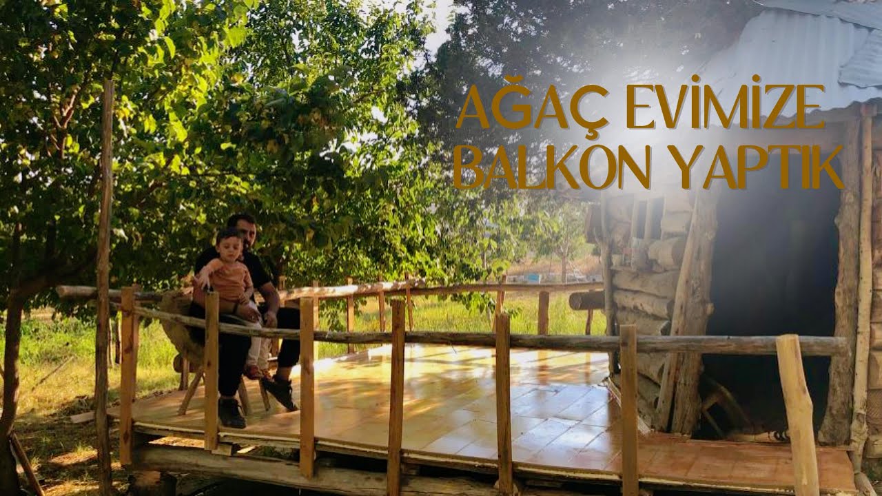 Ağaç Eve Yazlık Balkon