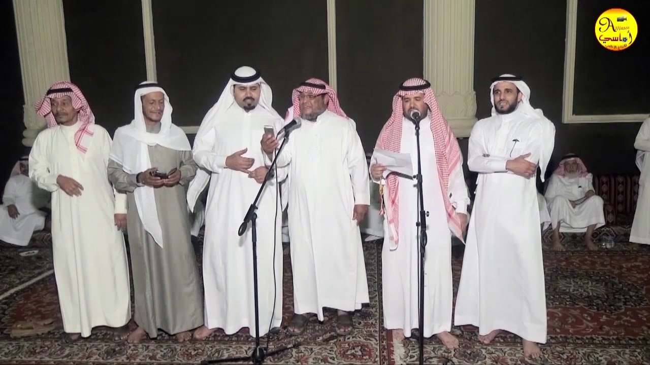 زومالة الشاعر سامر مشخص البلادي في حفل مسلم بن سمران  لزفاف ابنه المهندس / محمد مسلم الفارسي