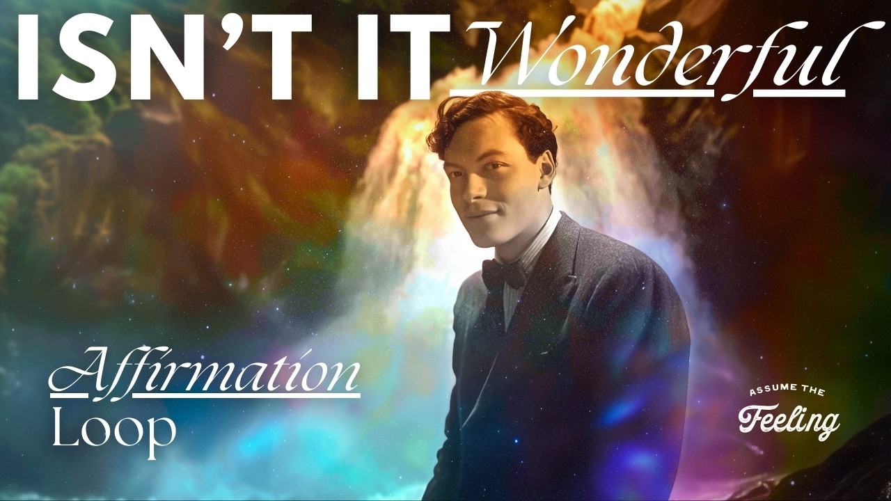 Isn’t It WONDERFUL? | 1 Hour Neville Goddard Manifestation Loop (Law of Assumption Meditation)