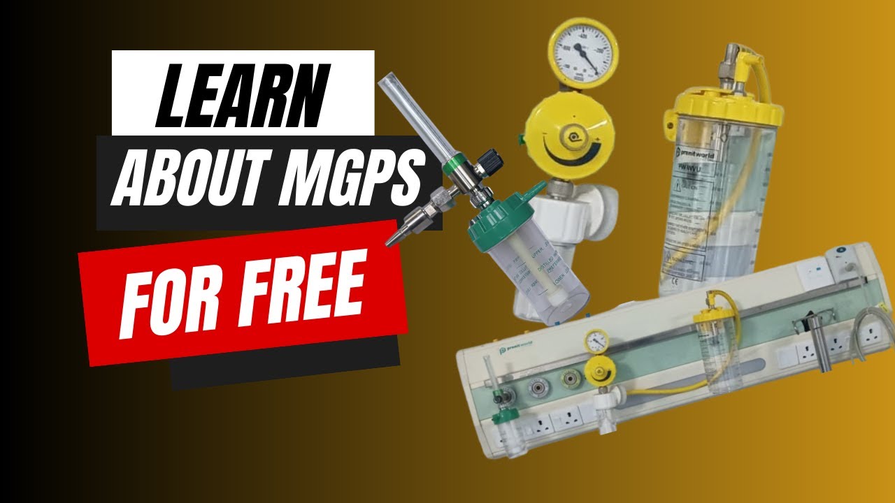 How to Use Oxygen Flowmeter & Ward Vacuum Unit -Medical Gas Pipeline System (MGPS)