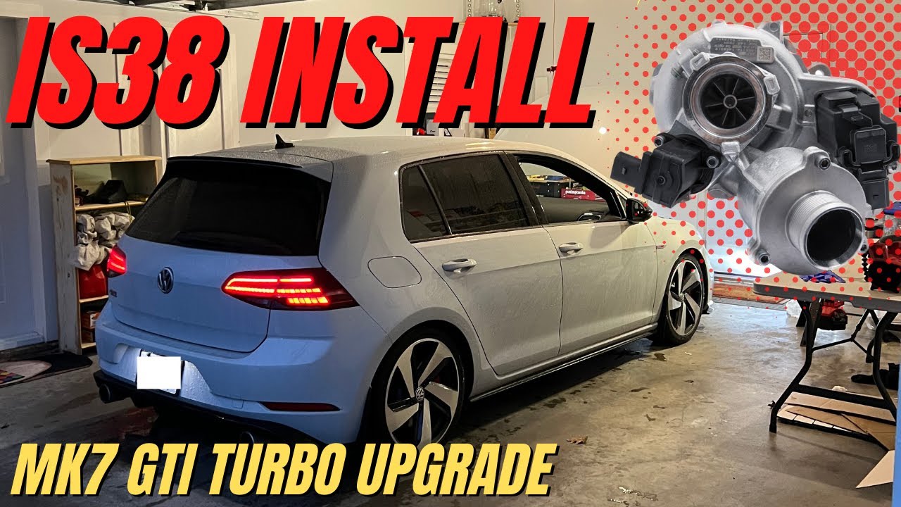 MK7.5 GTI IS38 INSTALL - 400HP MK7 GTI - Unitronic Stage 2+ - Turbo Upgrade