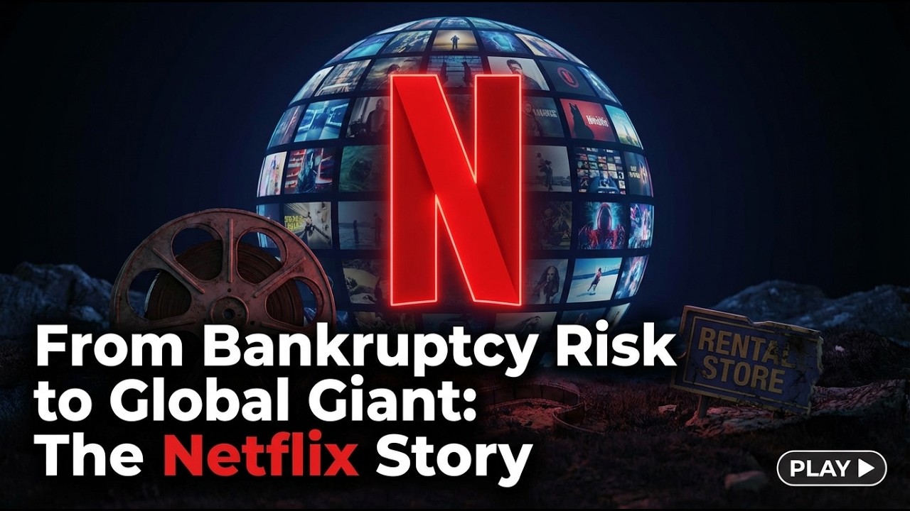 From Bankruptcy Risk to Global Giant: The Netflix Story