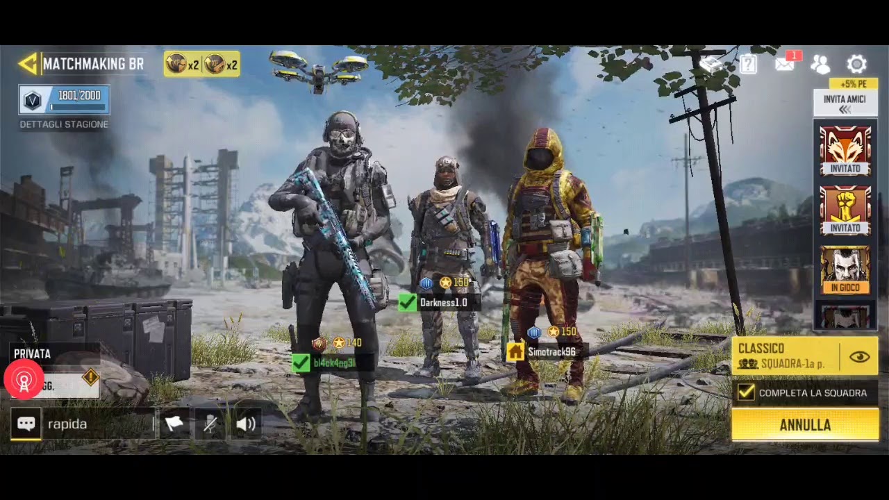 Call of Duty dal vivo ora！