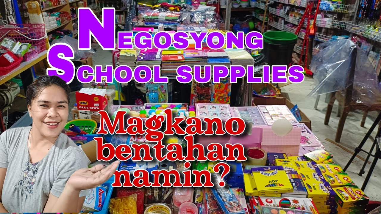 Ito ang PRESYO namin sa bawat item ng SCHOOL SUPPLIES