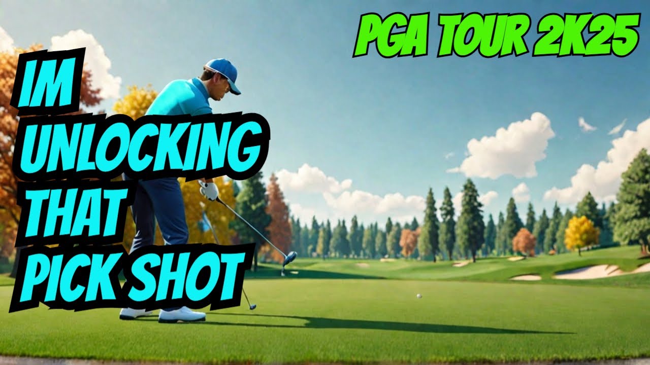 PGA 2K25 New Career Mode Technician Archetype. I Want That Pick Shot :)