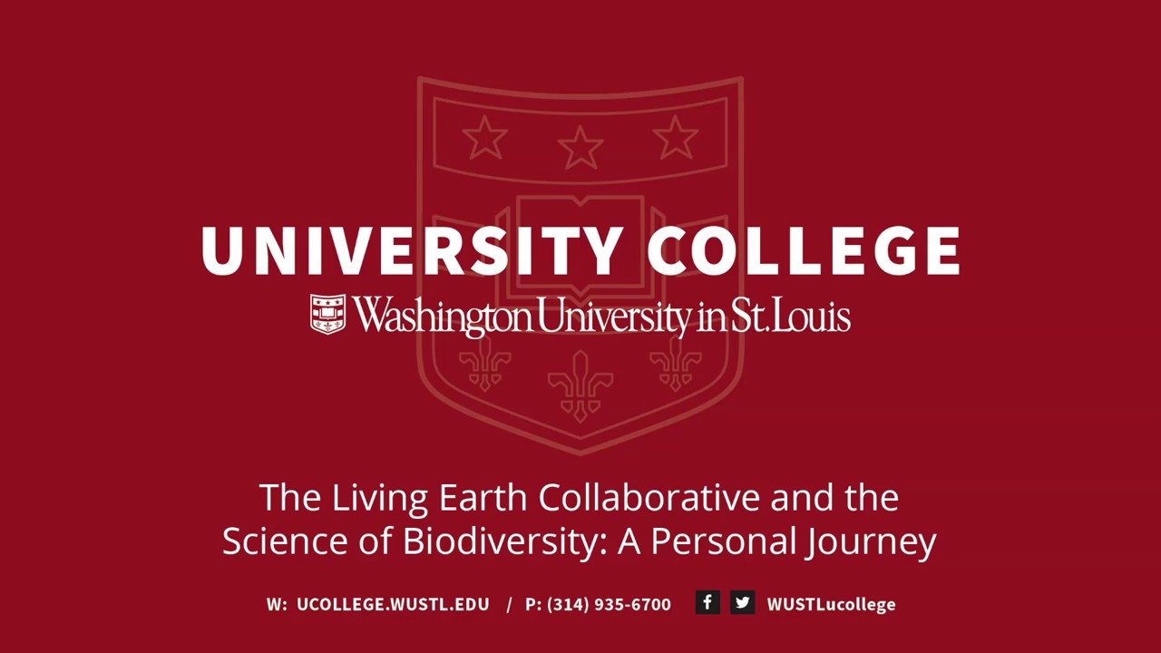Living Earth Collaborative & the Science of Biodiversity: A Personal Journey  - MLA Lecture Series