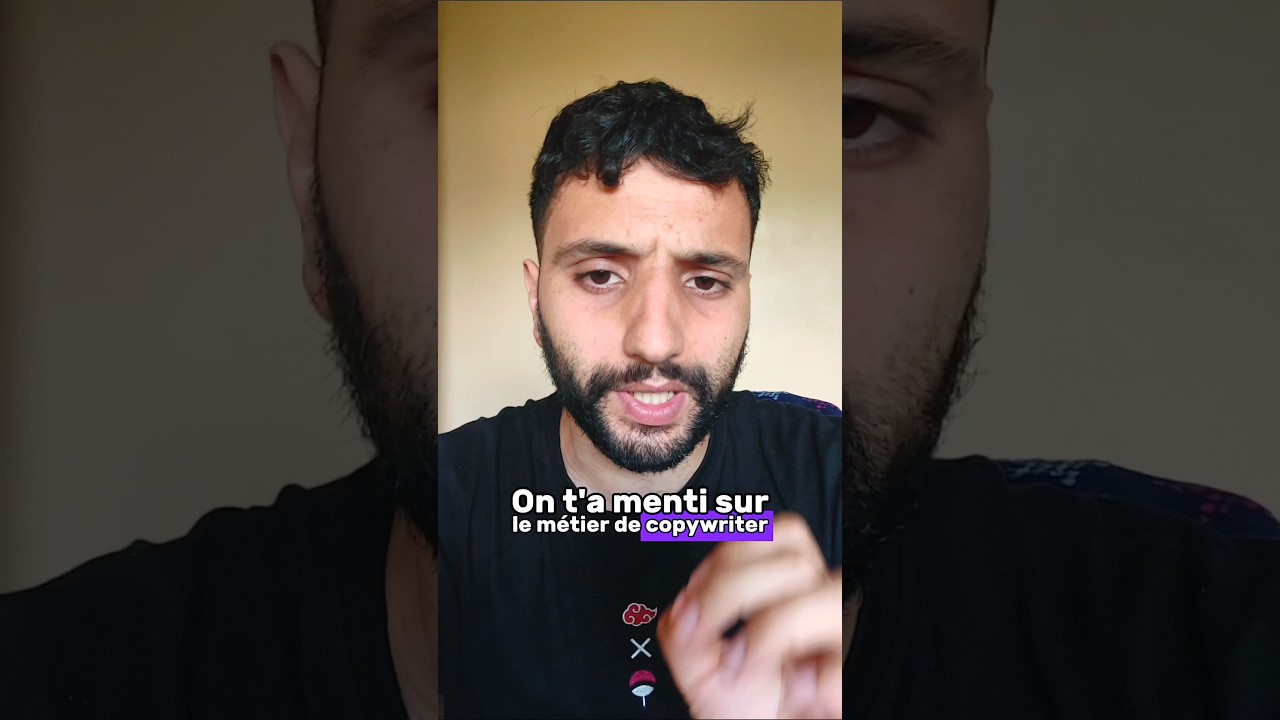 On t'a menti sur le m&eacute;tier de copywriter...#copywriting #shortvideo #freelance