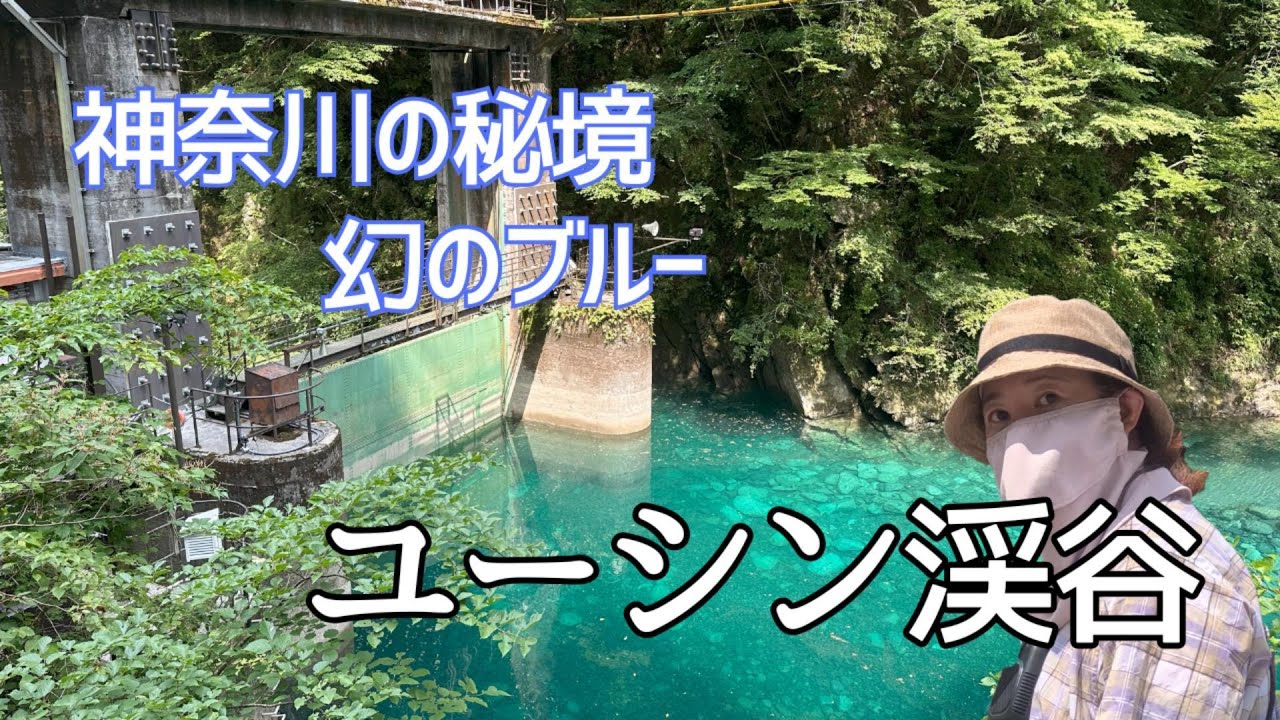 神奈川の山に登ってみる【ユーシン渓谷】神奈川の秘境！幻のブルー！【初心者OK】【林道20Km】