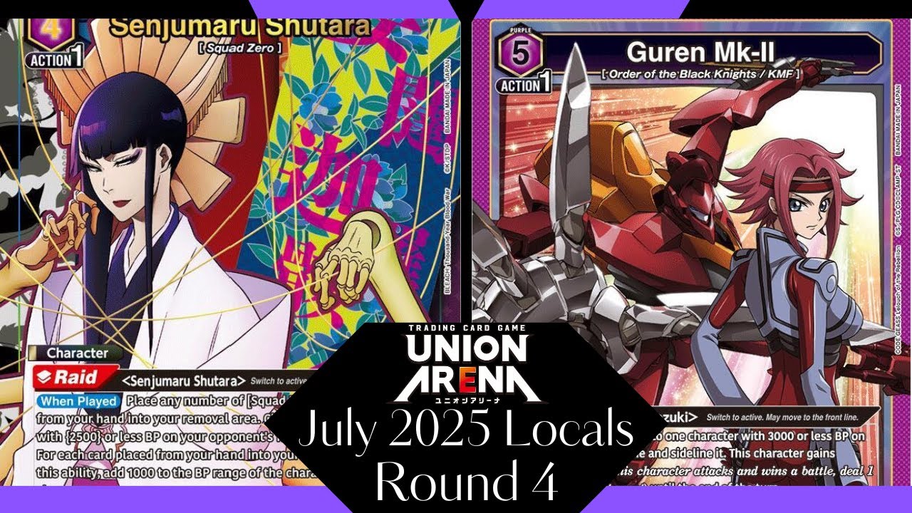 Squad Zero 3-0 vs Purple Geass 3-0 Final Round \ Union Arena / Locals Live Gameplay
