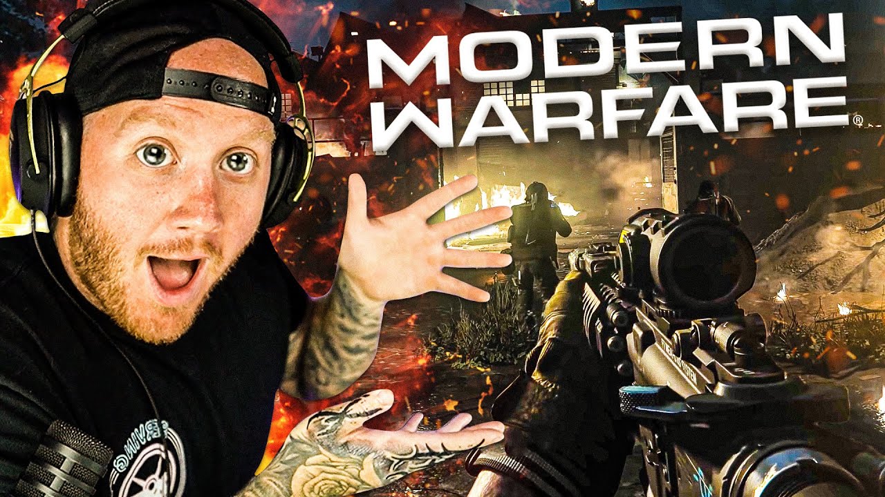 TIMTHETATMAN PLAYS MODERN WARFARE 2019 FOR THE FIRST TIME...