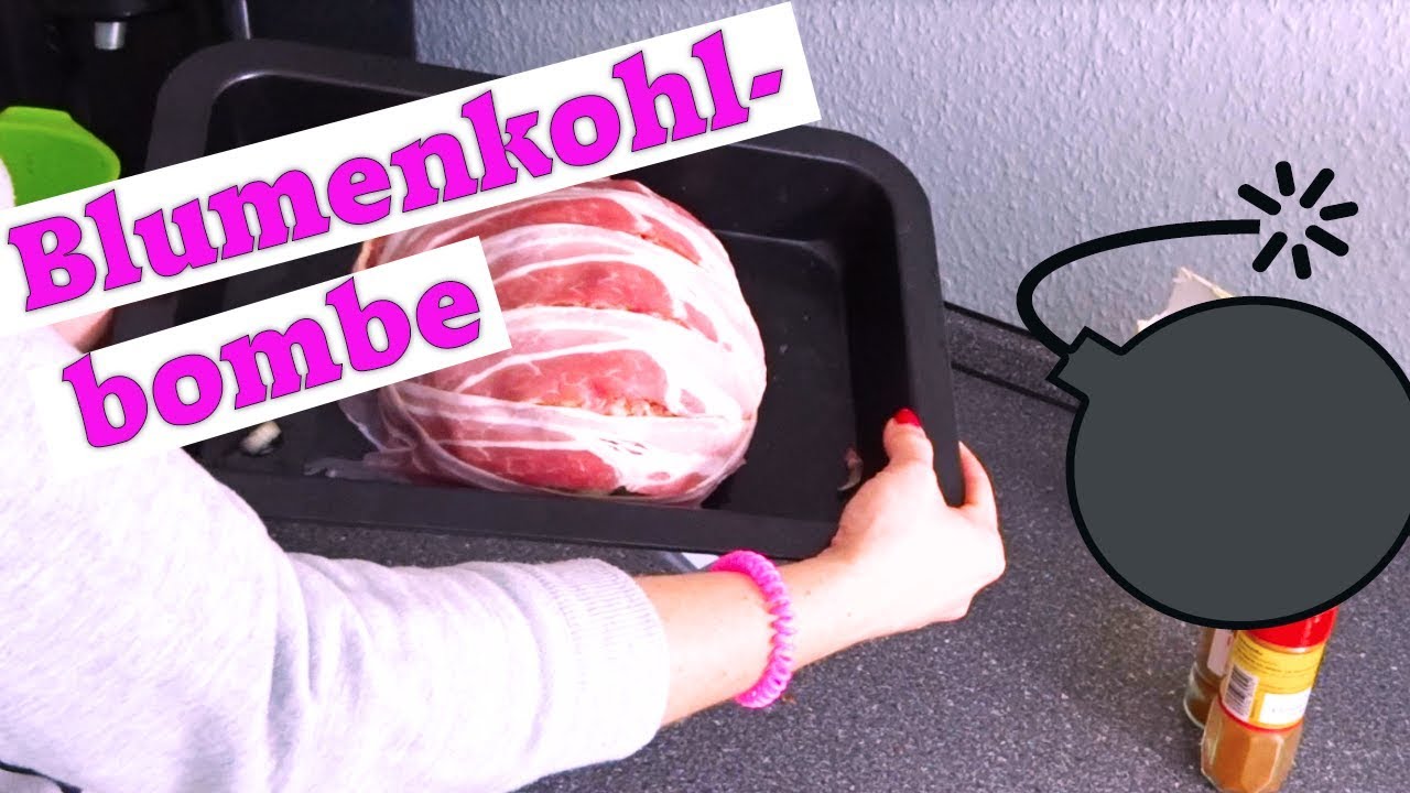 Low-Carb Blumenkohlbombe  | Rezept  #blumenkohl #kochen #lowcarb