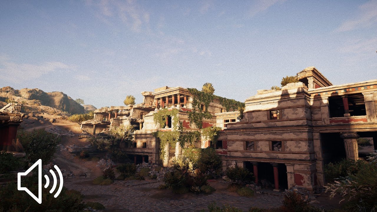 Knossos - Crete | Ambience Sound - Assassin's Creed Odyssey