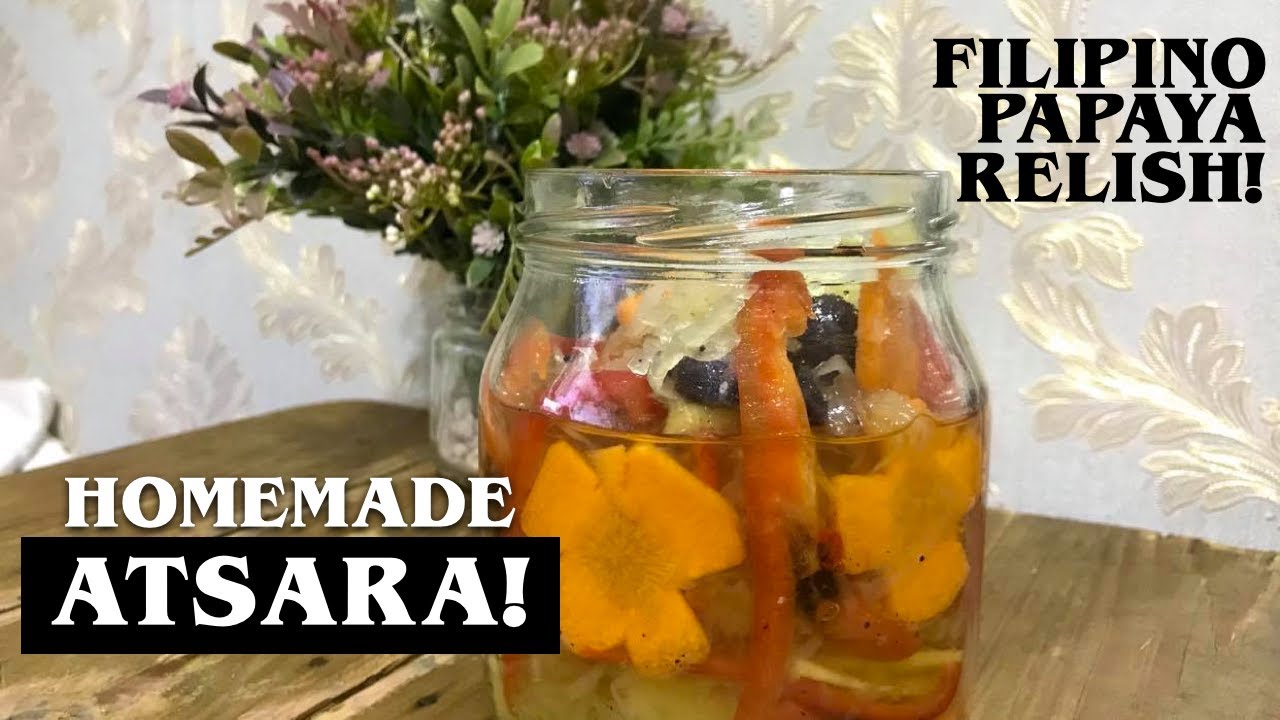 Atsara (Pickled Green Papaya Relish) | EGCOOKS