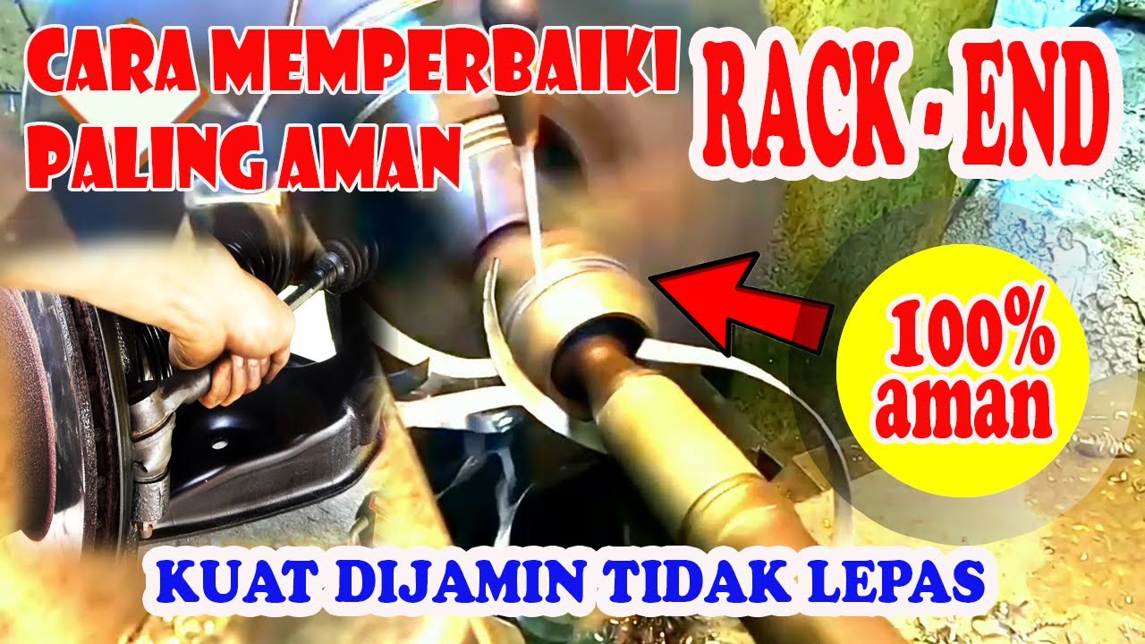 Cara memperbaiki rack end paling aman