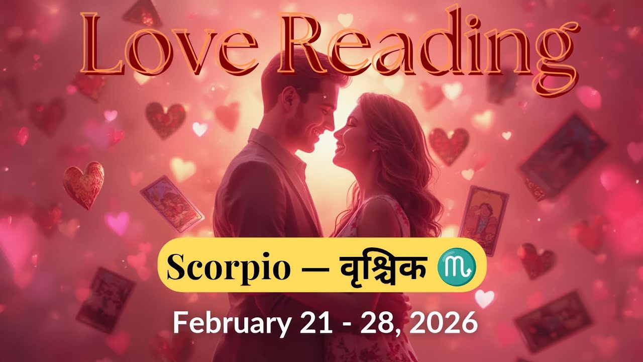 ♏SCORPIO (वृश्चिक राशि)21-28 February ❤️LOVE READING 😍Apni lyf enjoy kr rhe h😍Hindi Tarot Reading