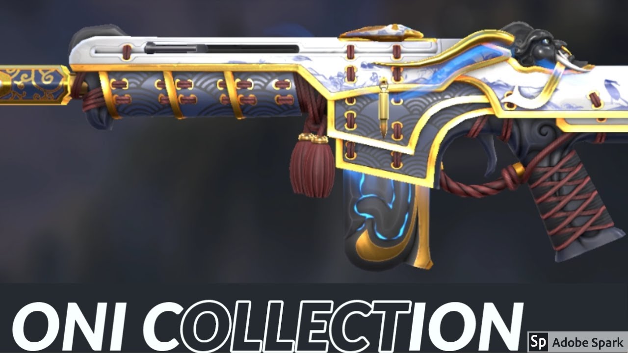 The New ONI Collection / ONI Bundle in Valorant - All Gun Skin Variants and VFX.