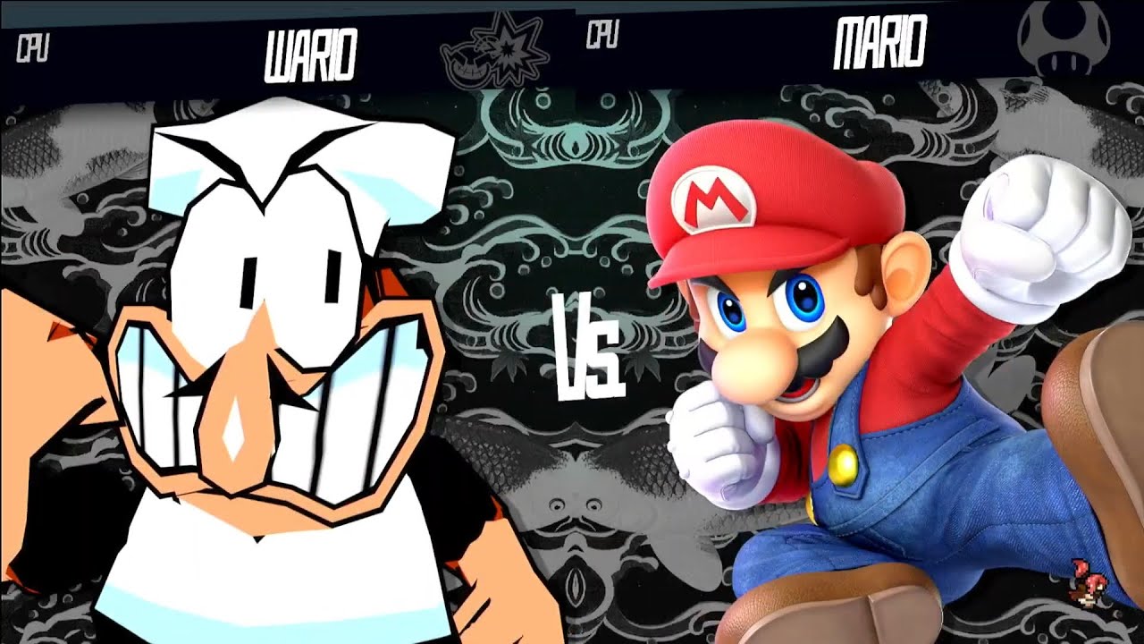 Peppino vs Mario - Requested Smash Battle